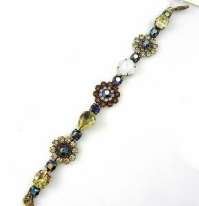 Sorrelli Iced Coffee Swarovski Crystal Bracelet