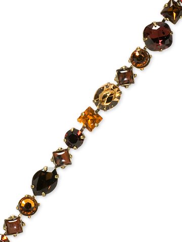 Sorrelli Maple Syrup Swarovski Crystal Bracelet