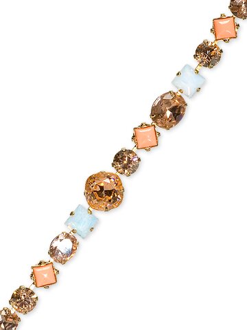 Sorrelli Peachy Keen Swarovski Crystal Bracelet