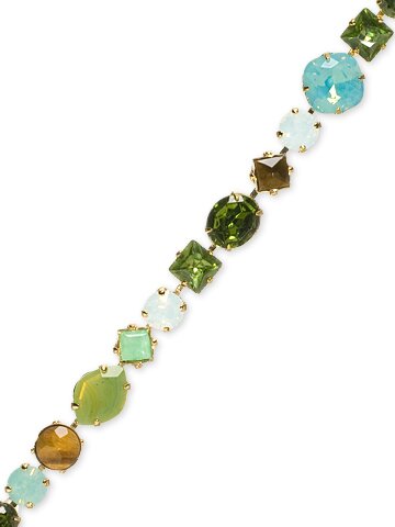 Sorrelli Green Tea Swarovski Crystal Bracelet