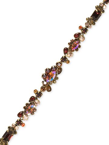 Sorrelli Maple Syrup Swarovski Crystal Bracelet