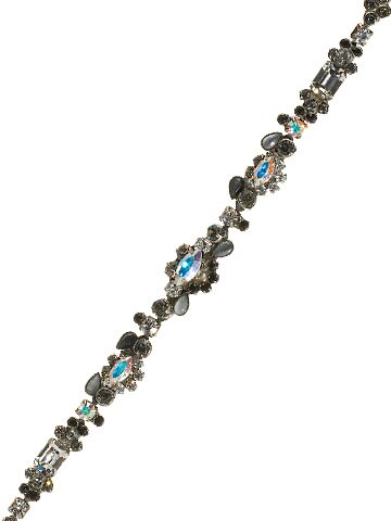 Sorrelli Silver Moon Swarovski Crystal Bracelet