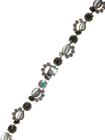 Sorrelli Silver Moon Swarovski Crystal Bracelet