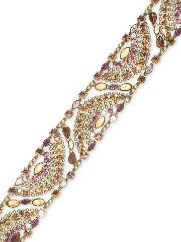 SORRELLI PLUM DELIGHT SWAROVSKI CRYSTAL BRACELET