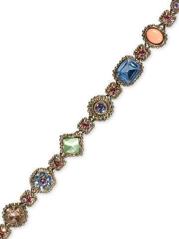 Sorrelli Soft Pastel Swarovski Crystal Bracelet