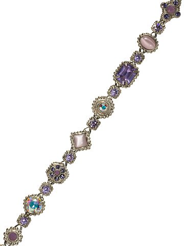 Sorrelli Violet Eyes Swarovski Crystal Bracelet
