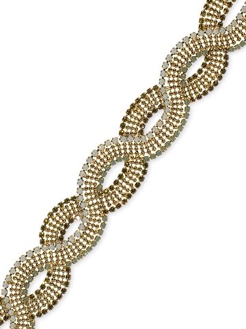 Sorrelli Green Tea Swarovski Crystal Bracelet