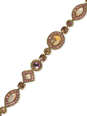 Sorrelli Rosy Cheeks Swarovski Crystal Bracelet