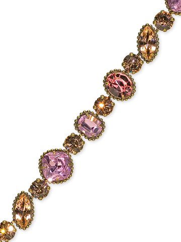 Sorrelli Rosy Cheeks Swarovski Crystal Bracelet