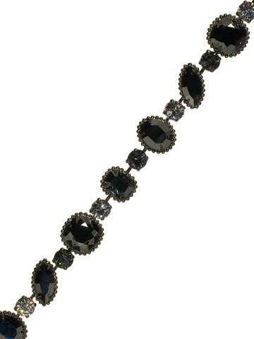 SORRELLI MIDNIGHT MOON SWAROVSKI CRYSTAL BRACELET