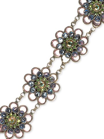 Sorrelli Soft Pastel Swarovski Crystal Bracelet