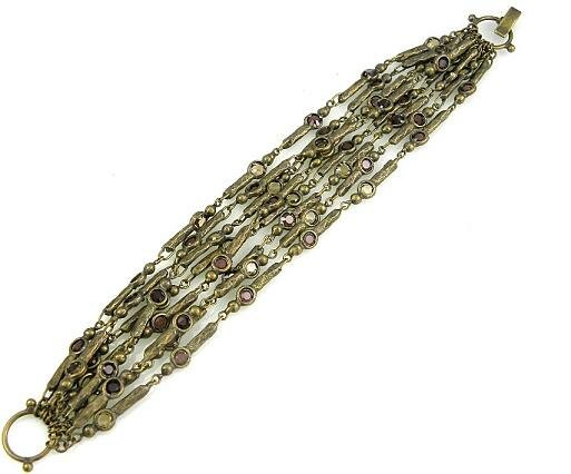 Sorrelli Raisin Glaze Swarovski Crystal Bracelet