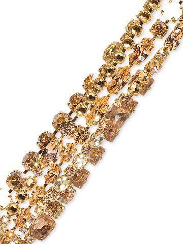 Sorrelli Peachy Keen Swarovski Crystal Bracelet