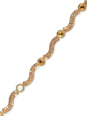 Sorrelli Peachy Keen Swarovski Crystal Bracelet