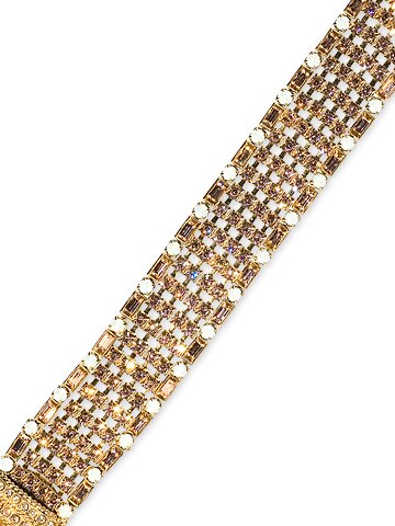 Sorrelli Peachy Keen Swarovski Crystal Bracelet
