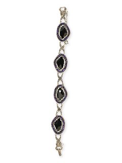 Sorrelli Black Magic Swarovski Crystal Bracelet
