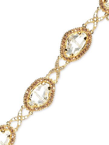 Sorrelli Peachy Keen Swarovski Crystal Bracelet