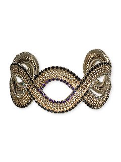 Sorrelli Black Magic Swarovski Crystal Cuff