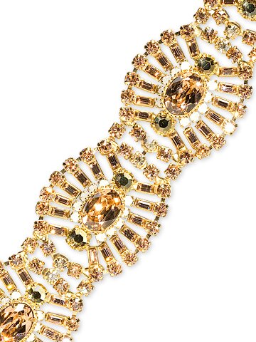 Sorrelli Peachy Keen Swarovski Crystal Bracelet