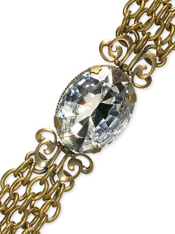 Sorrelli Amaretto Swarovski Crystal Bracelet