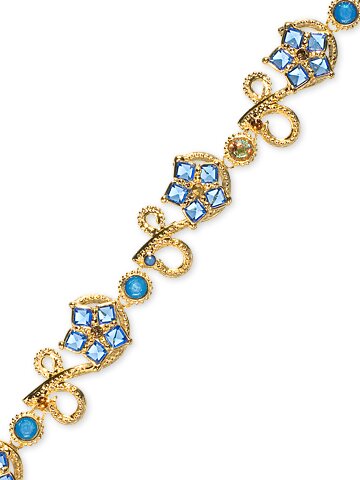 Sorrelli Lapis Swarovski Crystal Bracelet