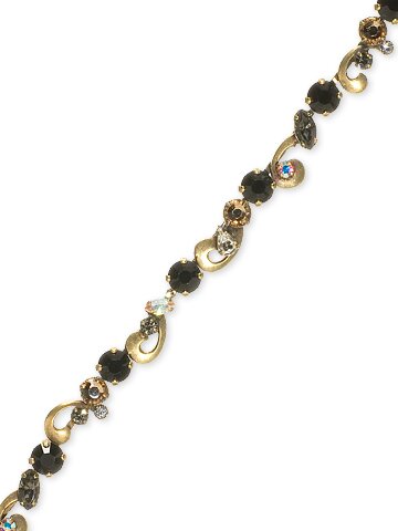 Sorrelli Evening Moon Swarovski Crystal Bracelet