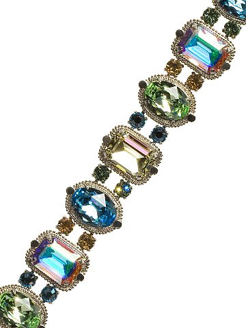 Sorrelli Egg Shell Swarovski Crystal Bracelet