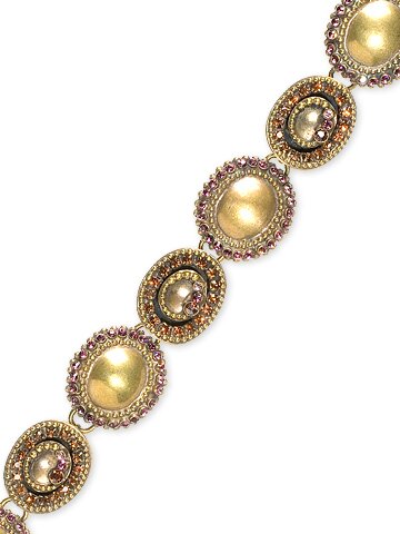 SORRELLI PLUM DELIGHT SWAROVSKI CRYSTAL BRACELET