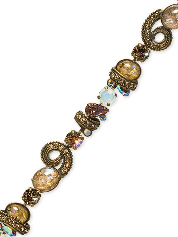 Sorrelli Amaretto Swarovski Crystal Bracelet