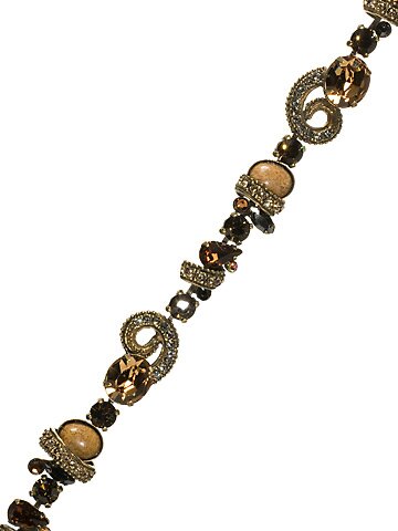 Sorrelli City Neutral Swarovski Crystal Bracelet