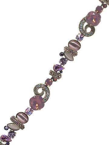 Sorrelli Violet Eyes Swarovski Crystal Bracelet