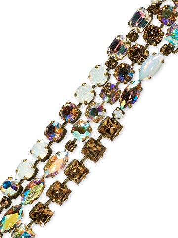 Sorrelli Amaretto Swarovski Crystal Bracelet