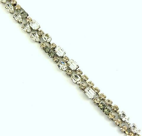 SORRELLI SNOW BUNNY SWAROVSKI CRYSTAL BRACELET