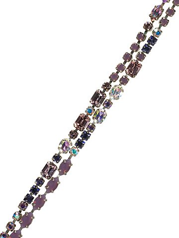 Sorrelli Violet Eyes Swarovski Crystal Bracelet