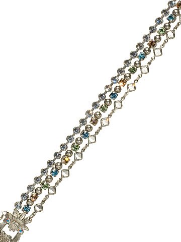 Sorrelli Egg Shell Swarovski Crystal Bracelet