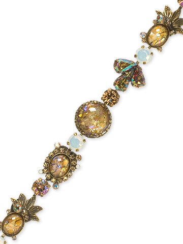 Sorrelli Amaretto Swarovski Crystal Bracelet