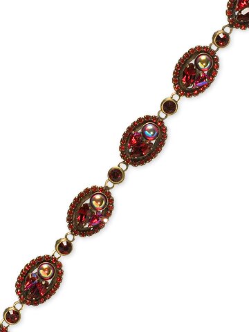 SORRELLI CRANBERRY SWAROVSKI CRYSTAL BRACELET