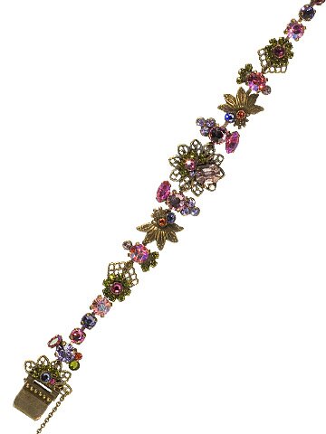 Sorrelli Coneflower Swarovski Crystal Bracelet