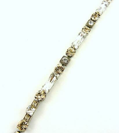 SORRELLI SNOW BUNNY SWAROVSKI CRYSTAL BRACELET