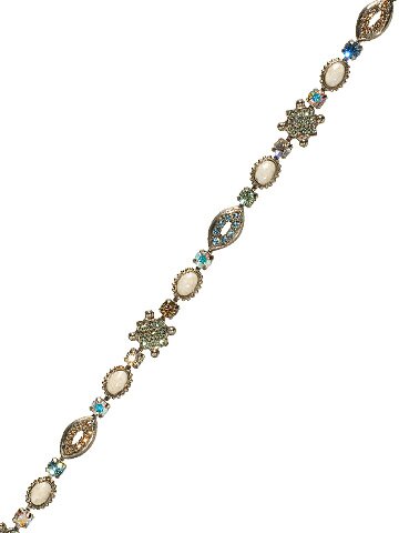 Sorrelli Egg Shell Swarovski Crystal Bracelet