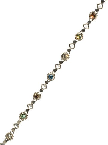Sorrelli Egg Shell Swarovski Crystal Bracelet