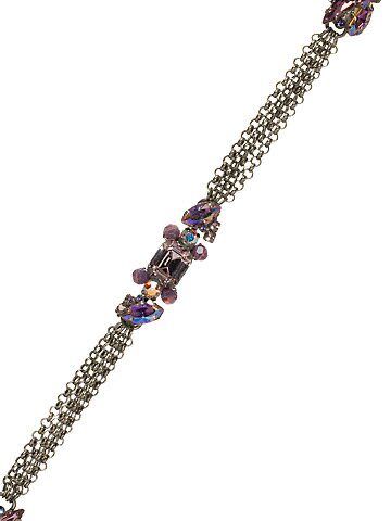 Sorrelli Violet Eyes Swarovski Crystal Bracelet