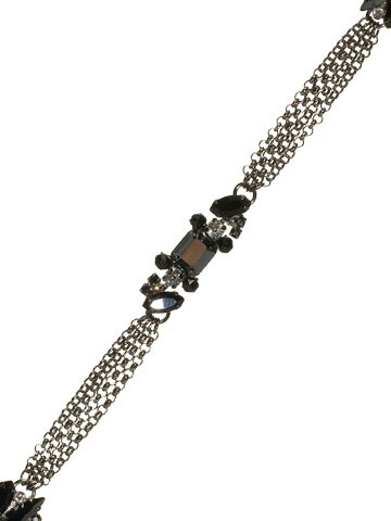 SORRELLI MIDNIGHT MOON SWAROVSKI CRYSTAL BRACELET
