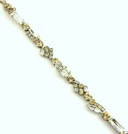 SORRELLI SNOW BUNNY SWAROVSKI CRYSTAL BRACELET