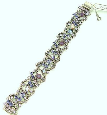 Sorrelli Violet Eyes Swarovski Crystal Bracelet