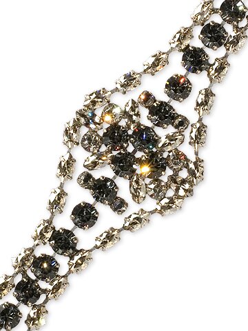 Sorrelli Silver Shade Swarovski Crystal Bracelet