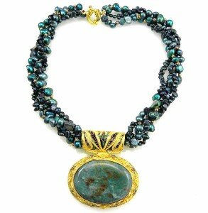 DRAGON BLOOD JASPER PENDANT BY BARBARA GARWOOD