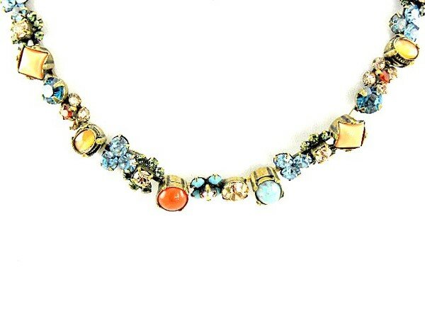 Sorrelli Tropical Swarovski Crystal Necklace