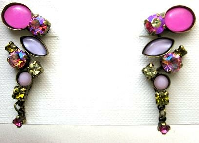 Sorrelli Barbie Girl Swarovski Crystal Earrings