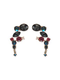 Sorrelli Red Delicious Swarovski Crystal Earrings